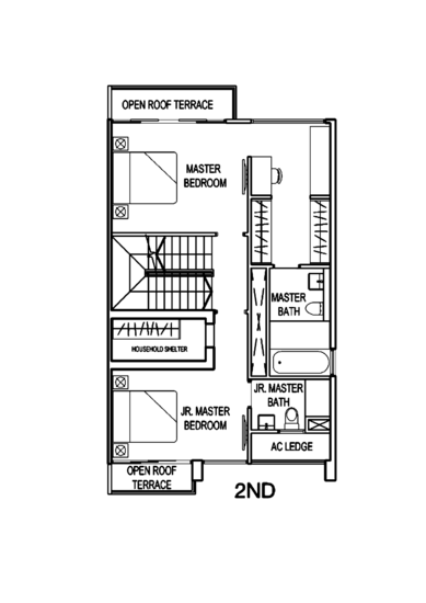 Poets Villas - Floor Plan