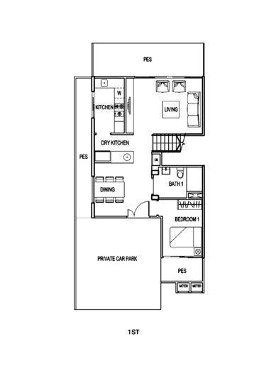 Poets Villas - Floor Plan