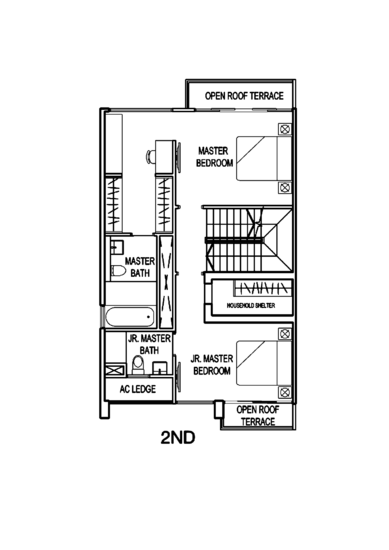 Poets Villas - Floor Plan