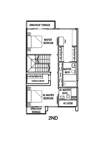 Poets Villas - Floor Plan