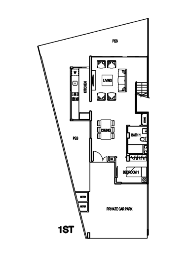 Poets Villas - Floor Plan