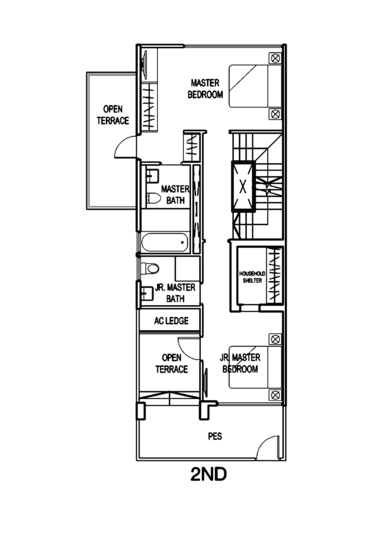 Poets Villas - Floor Plan