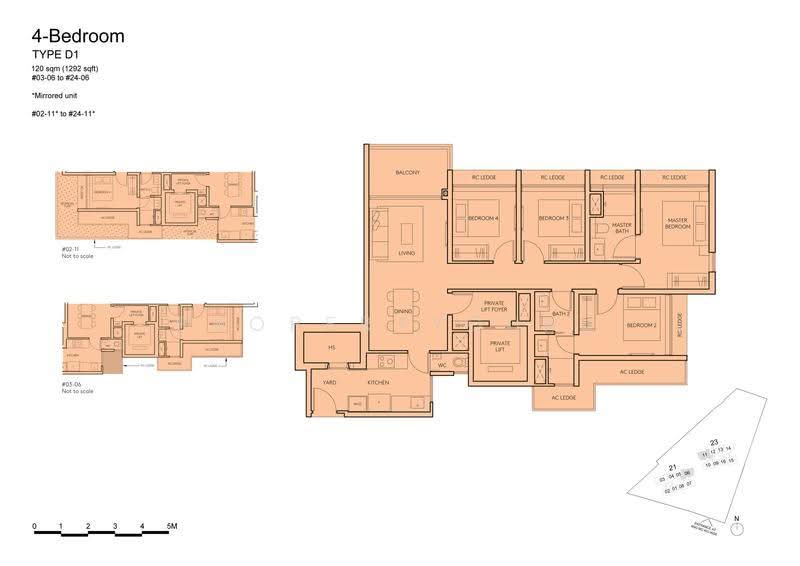 AMO Residence, 23 Ang Mo Kio Rise, Ang Mo Kio / Bishan / Thomson, 4 Bedrooms, 1,292 sqft, Condominium For Rent, by Claire Kang, 500278725 - 2D - PropertyGuru.com.sg