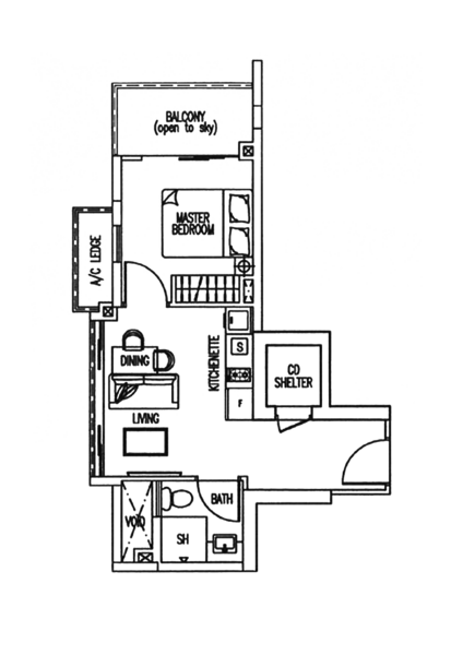 Eastwood Regency, 40 Eastwood Road, 1 Bedroom, 452 sqft, Condominium For Rent, by Catherine Chua, 25502925 - PropertyGuru.com.sg