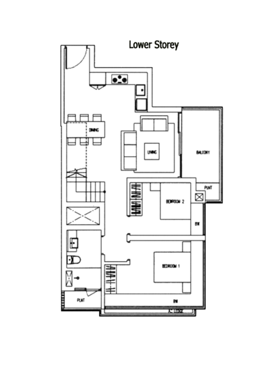 D'Castilia - Floor Plan