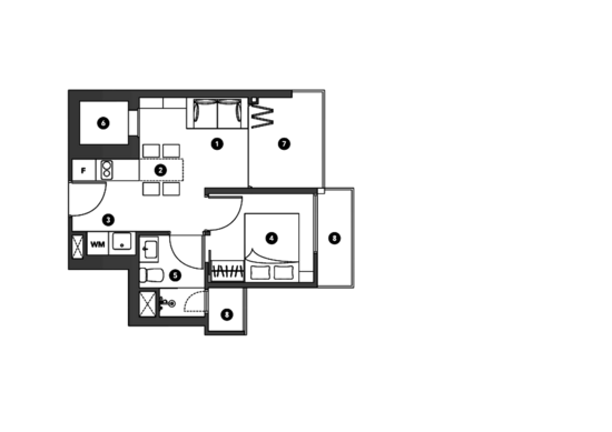 Okio - Floor Plan