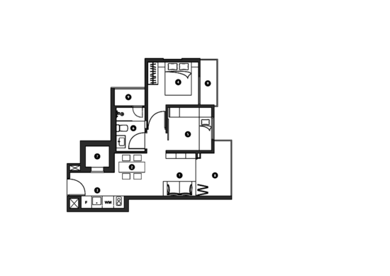 Okio - Floor Plan