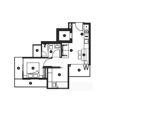 Okio - Floor Plan