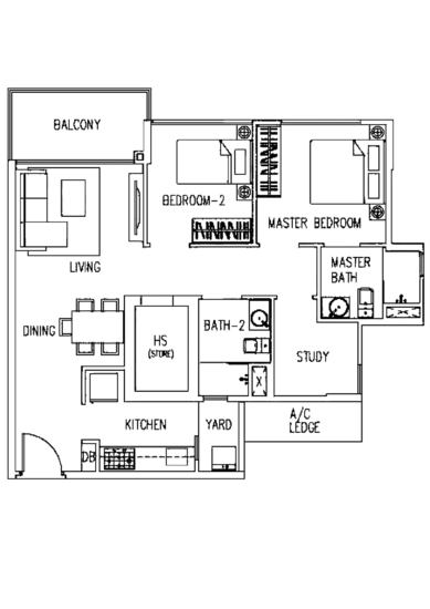Canberra Residences - Floor Plan