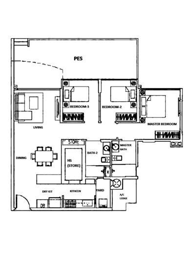 Canberra Residences - Floor Plan