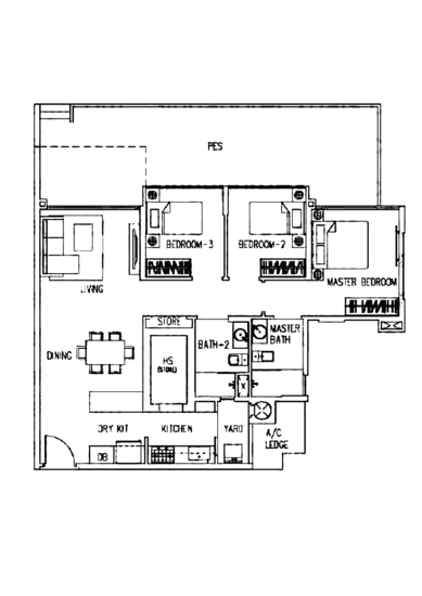 Canberra Residences - Floor Plan