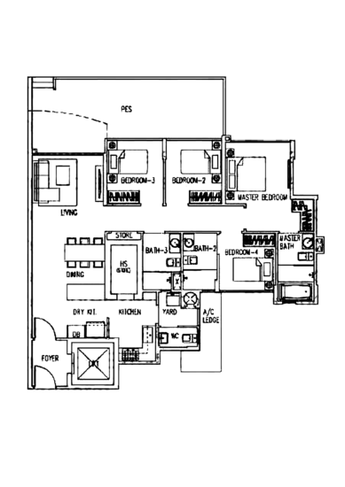 Canberra Residences - Floor Plan