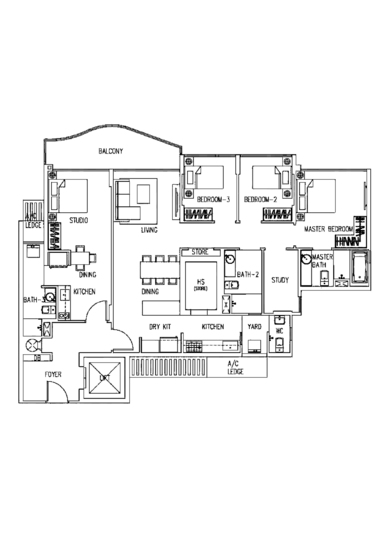 Canberra Residences - Floor Plan