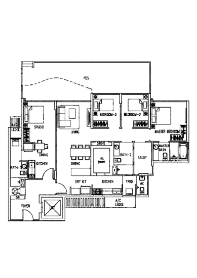 Canberra Residences - Floor Plan