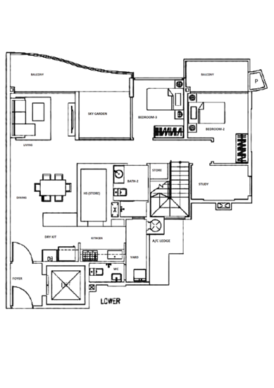 Canberra Residences - Floor Plan