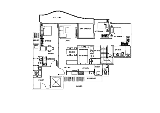 Canberra Residences - Floor Plan