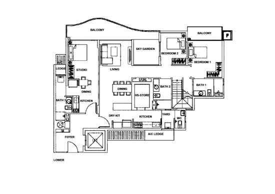 Canberra Residences - Floor Plan