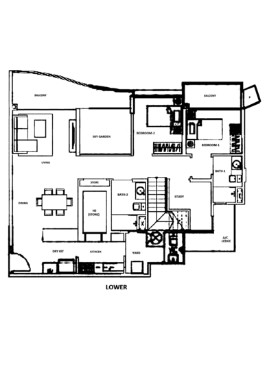 Canberra Residences - Floor Plan