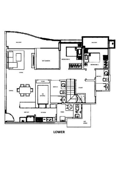 Canberra Residences - Floor Plan