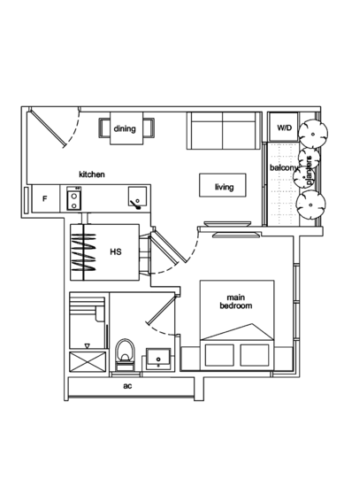 Suites @ Shrewsbury - Floor Plan