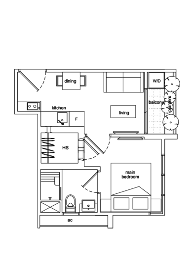 Suites @ Shrewsbury - Floor Plan