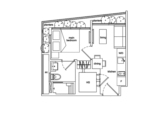 Suites @ Shrewsbury - Floor Plan