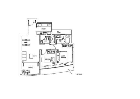 368 Thomson - Floor Plan