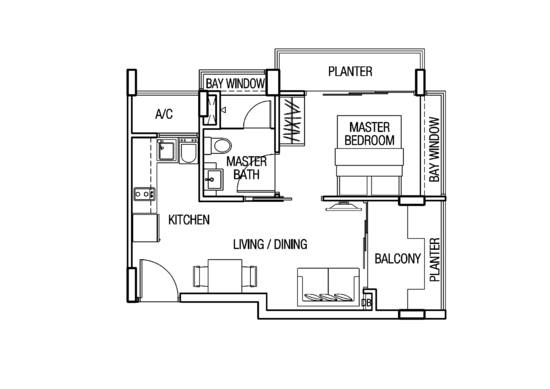 Bella Casita - Floor Plan