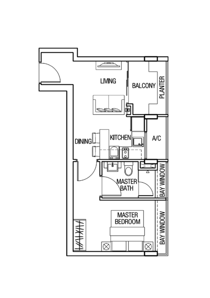 Bella Casita, 7 Ipoh Lane, 1 Bedroom, 463 sqft, Condominium For Rent, by Phyllis Koh 郭艾廷, 500059940 - PropertyGuru.com.sg