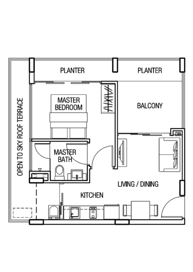 Bella Casita - Floor Plan