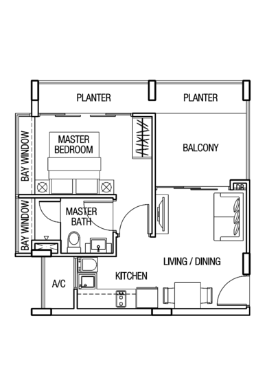 Bella Casita - Floor Plan