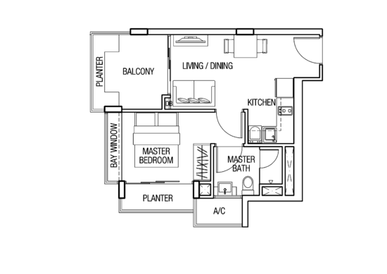 Bella Casita - Floor Plan