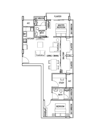 Bella Casita - Floor Plan