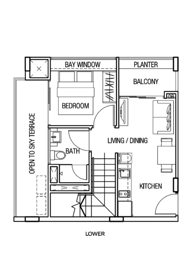 Bella Casita - Floor Plan