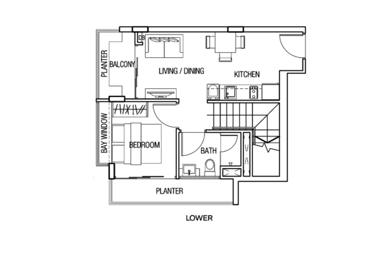 Bella Casita - Floor Plan