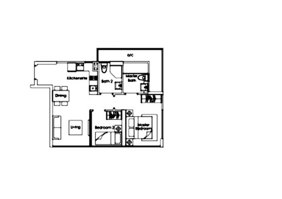 SkySuites 17 - Floor Plan