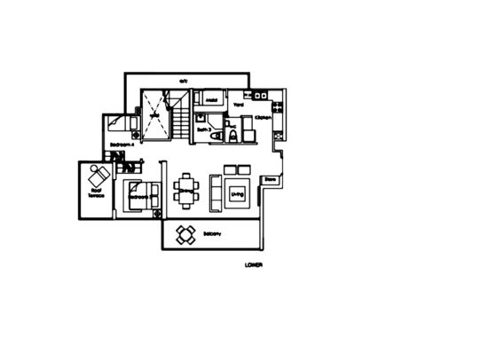 SkySuites 17 - Floor Plan