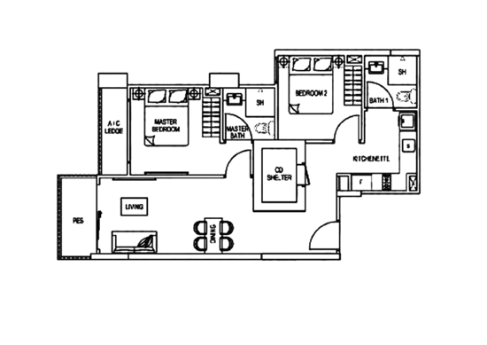 Parc Elegance - Floor Plan