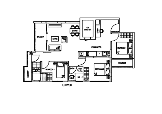 Parc Elegance - Floor Plan