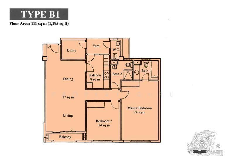 The Anchorage, 370 Alexandra Road, Alexandra / Commonwealth, 2 Bedrooms, 1,195 sqft, Condominium For Rent, by Chris Tan, 500105575 - 2D - PropertyGuru.com.sg