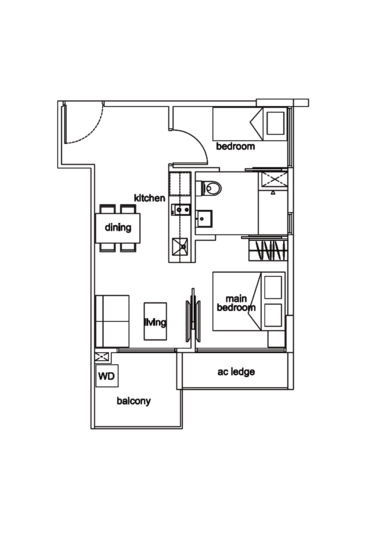 38 I Suites - Floor Plan