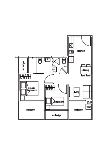38 I Suites - Floor Plan