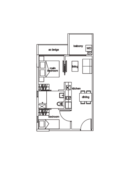 38 I Suites - Floor Plan