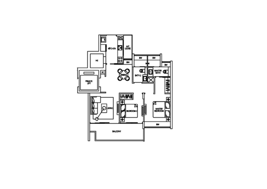 Parvis - Floor Plan