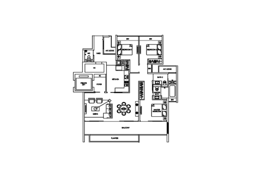 Parvis - Floor Plan