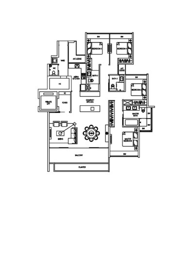 Parvis - Floor Plan