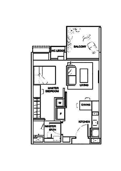 Terrene at Bukit Timah, 2 Toh Tuck Road, Clementi Park / Upper Bukit Timah, 1 Bedroom, 506 sqft, Condominium For Sale, by Jesslyn Seah, 500271012 - PropertyGuru.com.sg