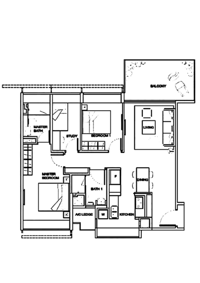 Terrene at Bukit Timah - Floor Plan