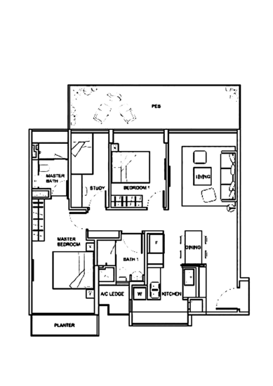 Terrene at Bukit Timah - Floor Plan