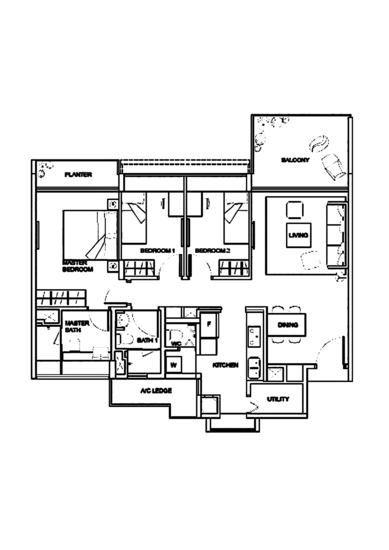 Terrene at Bukit Timah - Floor Plan